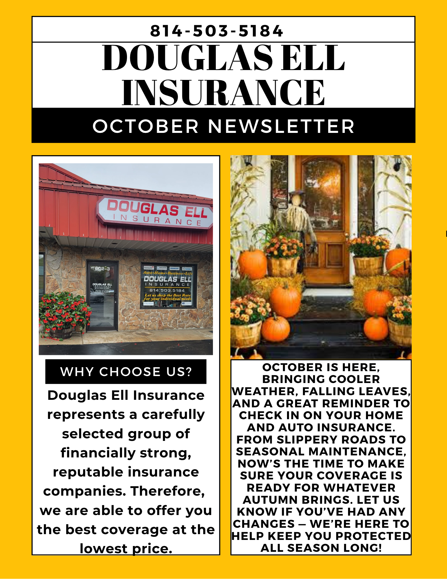October Newsletter